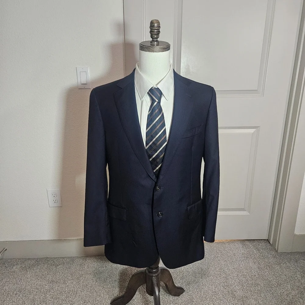 Suit Supply 100% Wool Suit Blazer Men US 42 EUR 52 UK 42 Super 110'S - Pls Read